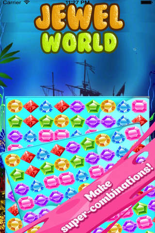 A Jewel World - The Best Matching Game For Kids and Adults screenshot 2