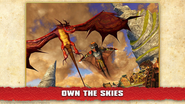 【免費遊戲App】School of Dragons: How to Train Your Dragon-APP點子