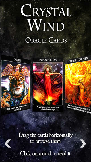 【免費生活App】Crystal Wind Oracle Cards Lite-APP點子