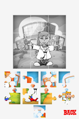 Doctor Coloring Plus Puzzle - Color the Doctor and make Puzzles screenshot 3