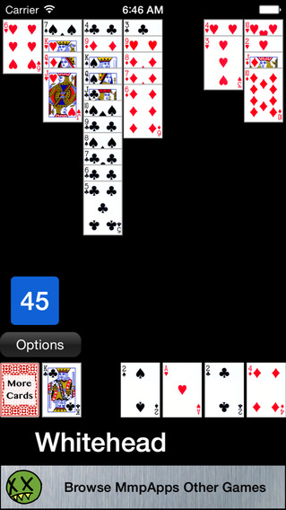 【免費遊戲App】Whitehead Solitaire-APP點子