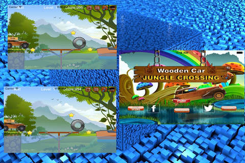 Wooden Car Adventurous Jungle screenshot 2