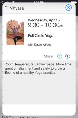 Full Circle Yoga screenshot 2