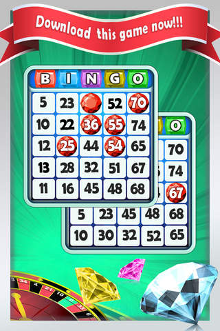 Jewels Bingo Pro - A World of Lucky and Fun Party game screenshot 2