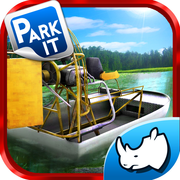 Swamp Boat 3D River Sports Fast Parking Race Game mobile app icon