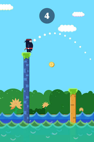 Catch The Ninja - Make Snap Jump Up Go Pass Stick Road screenshot 2