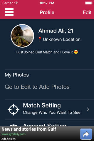Gulf Match - Meet New People in GCC screenshot 4