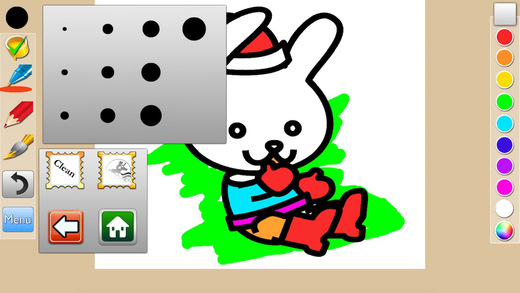 【免費教育App】QCat - Toddler's Coloring Book 123 (free)-APP點子