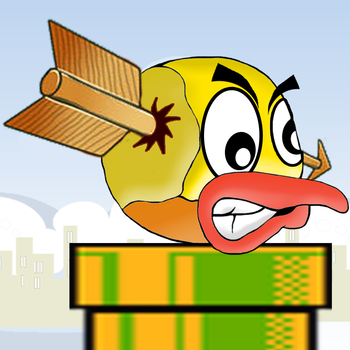 Flappy Revenge archer shooting : Ugly bird Hunting by bow and arrow LOGO-APP點子