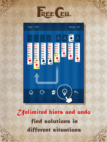 【免費遊戲App】FreeCell Solitaire - Poker with Friends-APP點子