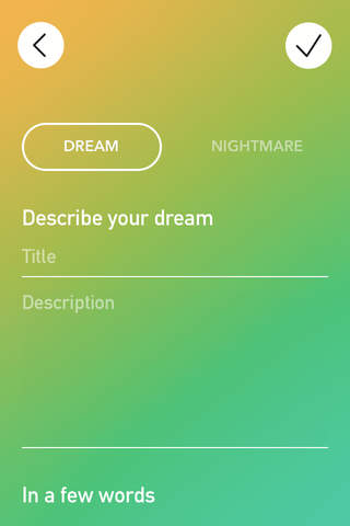 Oniri - Advanced Dream Journal screenshot 2