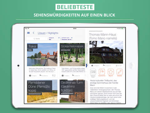 免費下載旅遊APP|Litauen - dein Reiseführer mit Offline Karte von tripwolf (Guide für Sehenswürdigkeiten, Touren und Hotels in Vilnius, Trakai, Klaipėda uvm.) app開箱文|APP開箱王