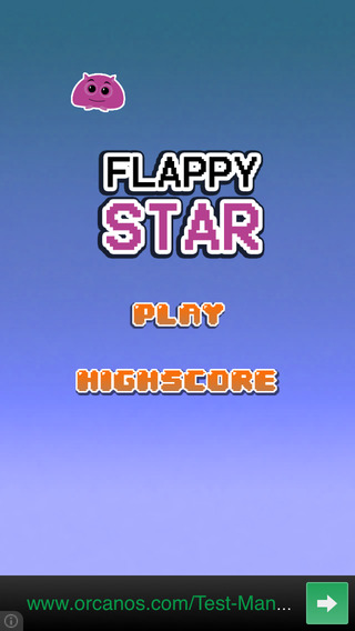 【免費遊戲App】FlappyStar By OrStar-APP點子