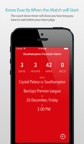 Southampton Football Alarm — News live commentary standings and more for your team
