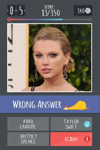 QuizFace: Celeb Picture Trivia Quiz screenshot 3