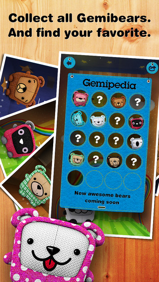 【免費遊戲App】Gemibears-APP點子