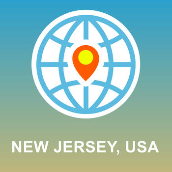 New Jersey, USA Map - Offline Map, POI, GPS, Directions 交通運輸 App LOGO-APP開箱王