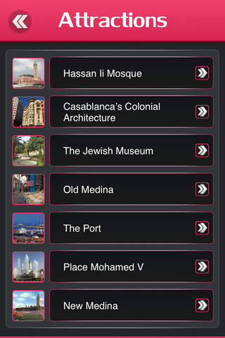 Casablanca Offline Travel Guide screenshot 3