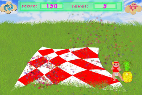 Fruits Catch Preschool Learning Experience  Speed Game screenshot 3