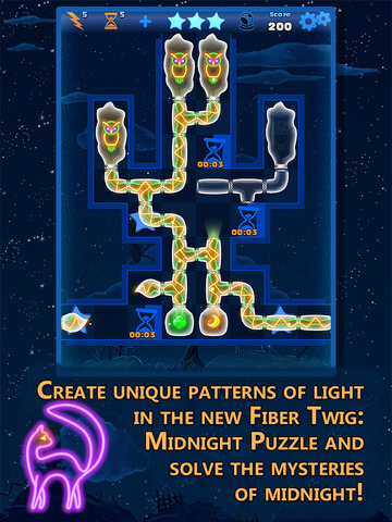 【免費遊戲App】Fiber Twig: Midnight Puzzle Relax-APP點子