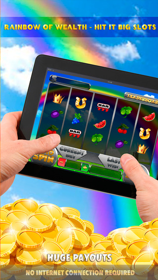 Rainbow of Wealth Hit It Big Slots - FREE Slot Game Premium World