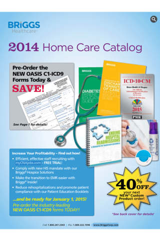 2014 Briggs Home Care Catalog screenshot 2