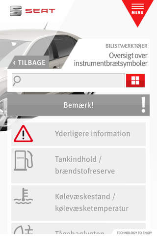 My SEAT Danmark screenshot 3