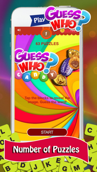 Who Guess the candy Sweet Family Crack Trivia Game