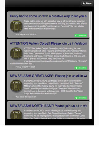 Valken Corps Mobile screenshot 2