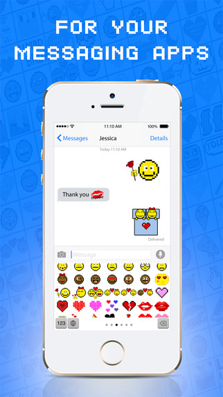 Pixel Emojis - Adult Icons and Emoticons for Keyboard