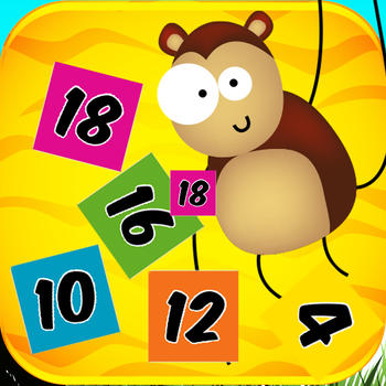 Time Tables Jungle App - Kids learn multiplication in a fun way and multiply numbers of elementary math using times tables instead of flash cards LOGO-APP點子