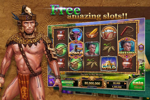 Maya - Mysterious Realm Free Slots Vegas Casino screenshot 2