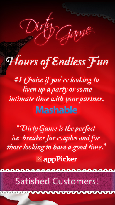 Screenshots of Dirty Game - Hot Truth or Dare ( Sex Edition ) for iPhone