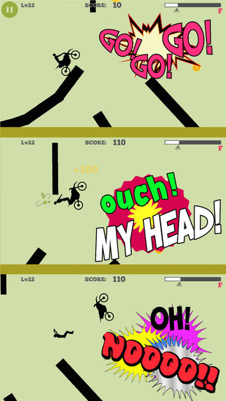 【免費遊戲App】Impossible Road, Bike Race Level 100-APP點子