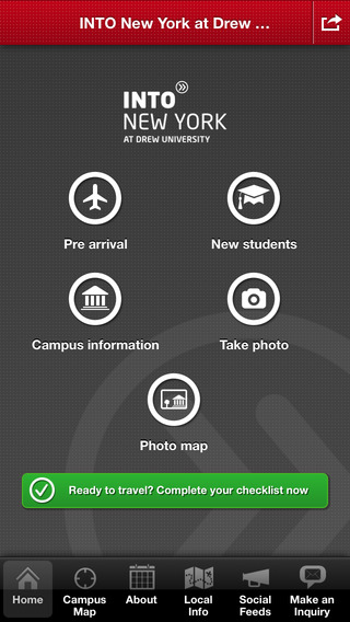 INTO New York at Drew University student app