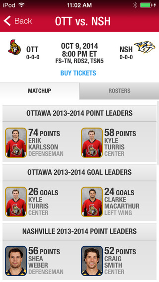 【免費運動App】Ottawa Senators Hockey Club-APP點子