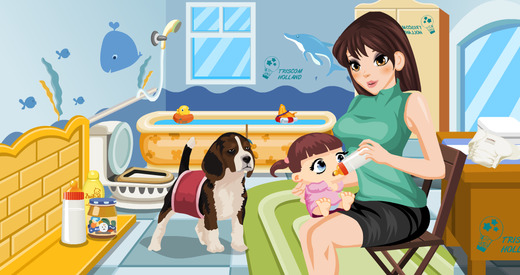 【免費遊戲App】Baby in the house – baby home decoration game for little girls and boys to celebrate new born baby-APP點子