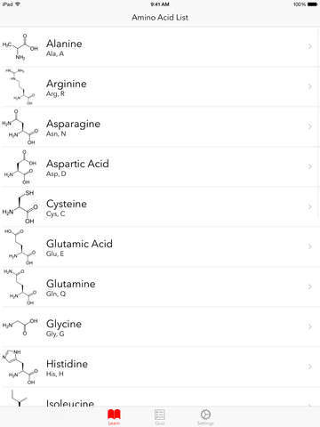 【免費教育App】Amino Acid Guide - The Complete Guide to the Amino Acids-APP點子