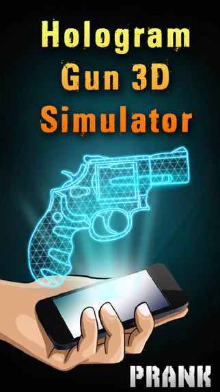 Hologram Gun 3D Simulator