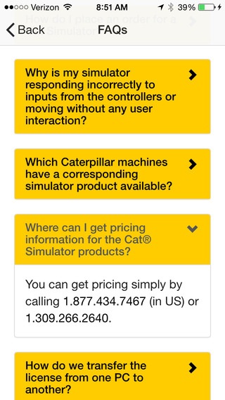 【免費工具App】Cat® Simulators Mobile Support-APP點子