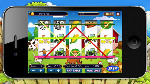 【免費遊戲App】Mega Farm Slots Machine-APP點子