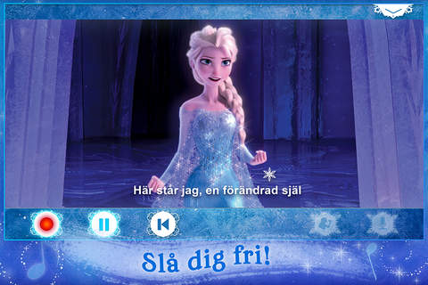 Disney Karaoke: Frozen screenshot 3
