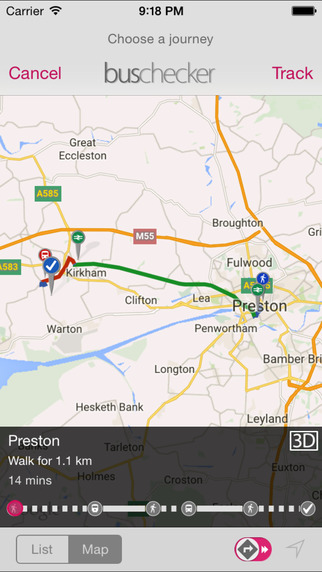 【免費旅遊App】UK Bus Checker – live bus times and journey planning for every stop : trains, tubes, buses & ferry.-APP點子