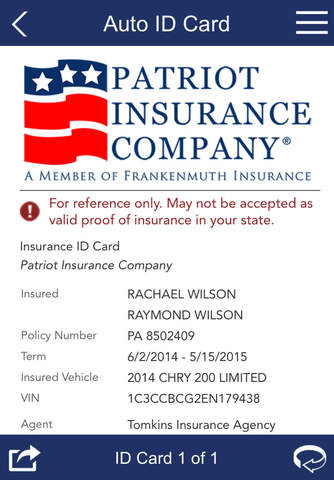 Patriot Insurance screenshot 3