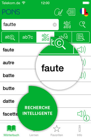SCHULE Wörterbuch Französisch screenshot 4