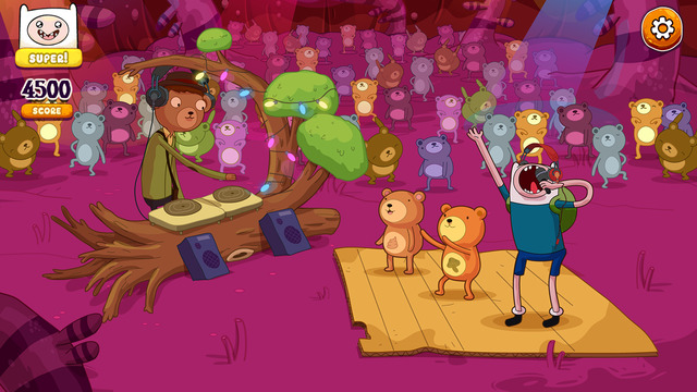 Rockstars of Ooo - Adventure Time Rhythm Game