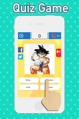 Goku Goten Quiz Super Saiyan Dragonball Edition Game Free screenshot 2