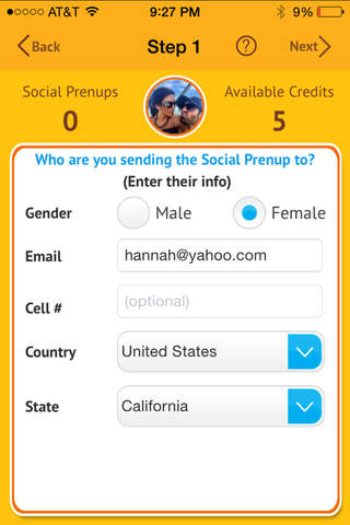 Social Prenup – Protect yourself online with photo consent ! screenshot 2