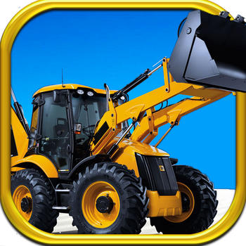 DIGGER MACHINE SIMULATOR - BULLDOZER STUNT RALLY PRO LOGO-APP點子