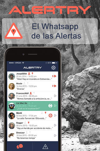 Alertry - alertas de emergencia screenshot 2